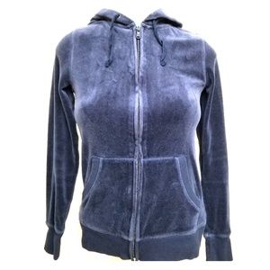 Tek Gear Soft Zipper Hoodie Navy Blue size XS